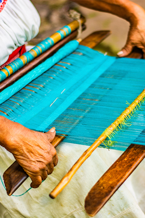 Artesanía en palma